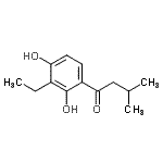 CAS#: 664376-82-3, 1-(3-Ethyl-2,4-dihydroxyphenyl)-3-methyl-1-butanone