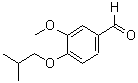 CAS 登录号：66488-79-7， 3-甲氧基-4-(2-甲基丙氧基)-苯甲醛