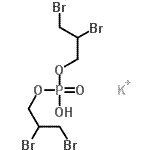 CAS#: 66519-18-4, potassium bis(2,3-dibromopropyl) hydrogen phosphate