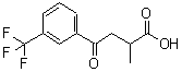 CAS 登录号：66549-17-5， alpha-甲基-gamma-氧代-3-(三氟甲基)-苯丁酸