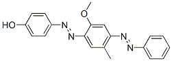 CAS#: 6657-00-7, 4-[[2-Methoxy-5-Methyl-4-(Phenylazo)Phenyl]Azo]Phenol
