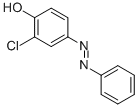 CAS 登录号：6657-05-2， 2-氯-4-苯基偶氮苯酚