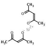 CAS 登录号：66586-42-3， 锶二[(2Z)-4-氧代-2-戊烯-2-醇]
