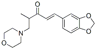 CAS 登录号:66596-44-9, 1-(1,3-苯并二氧戊环-5-基)-4-甲基-5-吗啉基-1-戊烯-3-酮