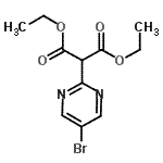CAS 登录号：66621-92-9， 二乙基(5-溴-2-嘧啶基)丙二酸酯