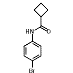 CAS#: 666212-71-1, N-(4-Bromophenyl)cyclobutanecarboxamide