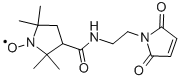 CAS 登录号：66641-27-8， 3-(2-马来酰亚胺基乙基氨基甲酰)-2,2,5,5-四甲基-1-吡咯烷基氧基