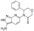 CAS 登录号：66663-63-6， 5-苯基-3-硫代吗啉-4-基-2,8,9-三氮杂双环[4.3.0]壬-2,4,6,9-四烯-7-胺