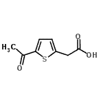 CAS#: 66738-55-4, (5-Acetyl-2-thienyl)acetic acid
