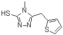 CAS 登录号：667435-87-2， 4-甲基-5-(2-噻吩基甲基)-4H-1,2,4-三唑-3-硫醇