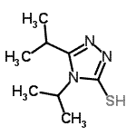 CAS#: 667437-59-4, 4,5-Diisopropyl-4H-1,2,4-triazole-3-thiol