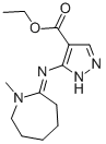 CAS#: 66751-73-3, 5-((1-Methylhexahydro-1H-Azepin-2-Ylidene) Amino)-Pyrazole-4-Carboxylic Acid Ethyl Ester