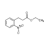 CAS 登录号：66757-87-7， 乙基3-(2-硝基苯基)丙酸酯