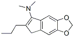 CAS 登录号：66789-15-9， 2-N-丙基-3-二甲基氨基-5,6-亚甲二氧基茚