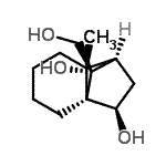 CAS#: 667938-64-9, (1R,6R,7R,9R,10R)-10-(Hydroxymethyl)-6-methyltricyclo[5.2.1.0<sup>1,6</sup>]decane-9,10-diol