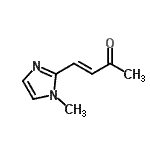 CAS 登录号：667939-97-1， (3E)-4-(1-甲基-1H-咪唑-2-基)-3-丁烯-2-酮