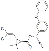 CAS#: 66841-24-5, alpha-Cyano-3-Phenoxybenzyl [1R-[1alpha(R*),3beta]]-3-(2,2-Dichlorovinyl)-2,2-Dimethylcyclopropanecarboxylate