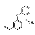 CAS#: 66855-92-3, 3-(2-Methoxyphenoxy)benzaldehyde