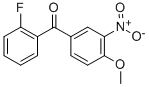 CAS#: 66938-39-4, (2-Fluorophenyl)(4-Methoxy-3-Nitrophenyl)Methanone
