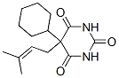 CAS 登录号：66940-58-7， 5-环己基-5-(3-甲基-2-丁烯基)巴比妥酸