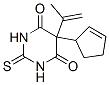 CAS#: 66940-67-8, 5-(2-Cyclopentenyl)-2,3-Dihydro-5-(1-Methylvinyl)-2-Thioxo-4,6(1H,5H)-Pyrimidinedione