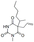 CAS 登录号:66941-79-5, 5-烯丙基-1-甲基-5-(1-甲基戊基)巴比妥酸