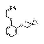CAS 登录号：66966-20-9， (2S)-2-{[2-(烯丙氧基)苯氧基]甲基}环氧乙烷