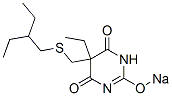 CAS#: 66968-26-1, 5-Ethyl-5-[(2-Ethylbutyl)Thiomethyl]-2-Sodiooxy-4,6(1H,5H)-Pyrimidinedione