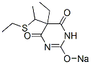 CAS#: 66968-27-2, 5-Ethyl-5-[1-(Ethylthio)Ethyl]-2-Sodiooxy-4,6(1H,5H)-Pyrimidinedione