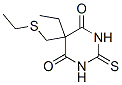 CAS 登录号：66968-43-2， 5-乙基-5-(乙硫基甲基)-2,3-二氢-2-硫代-4,6(1H,5H)-嘧啶二酮