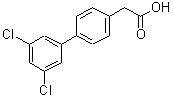 CAS 登录号：669713-81-9， (3',5'-二氯-4-联苯基)乙酸
