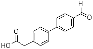 CAS 登录号：669713-90-0， (4'-甲酰基-4-联苯基)乙酸
