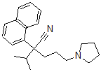 CAS 登录号:6699-12-3, alpha-(1-甲基乙基)-alpha-(1-萘基)-1-吡咯烷戊腈