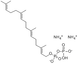 CAS#: 6699-20-3, 3,7,11,15-Tetramethyl-2,6,10,14-Hexadecatetraenyl Pyrophosphate Ammonium Salt
