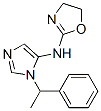 CAS 登录号：67019-78-7， N-(2-恶唑啉-2-基)-1-(1-苯基乙基)-1H-咪唑-5-胺
