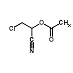 CAS#: 6702-21-2, 2-Chloro-1-Cyanoethyl Acetate