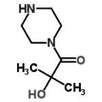 CAS#: 670252-63-8, 2-Hydroxy-2-methyl-1-(1-piperazinyl)-1-propanone