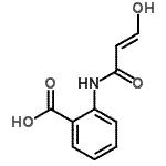 CAS#: 670259-53-7, 2-{[(2E)-3-Hydroxy-2-propenoyl]amino}benzoic acid