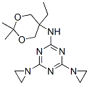 CAS 登录号：67026-15-7， 4,6-二(氮丙啶-1-基)-N-(5-乙基-2,2-二甲基-1,3-二恶烷-5-基)-1,3,5-三嗪-2-胺