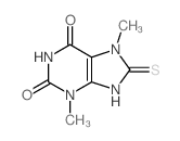 CAS#: 6703-92-0, 3,7-Dimethyl-8-Sulfanylidene-9H-Purine-2,6-Dione