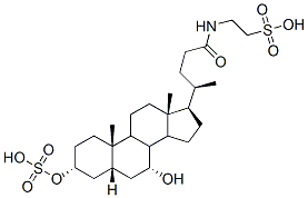 CAS#: 67030-59-5, 2-[[(3a,5b,7a)-7-Hydroxy-24-Oxo-3-(Sulfooxy)Cholan-24-Yl]Amino]-Ethanesulfonic Acid