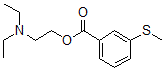CAS 登录号：67031-95-2， 2-(二乙基氨基)乙基 3-(甲硫基)苯甲酸酯
