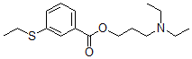 CAS#: 67049-42-7, 3-(Diethylamino)Propyl 3-(Ethylthio)Benzoate