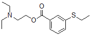 CAS 登录号：67049-68-7， 2-(二乙基氨基)乙基 3-(乙硫基)苯甲酸酯