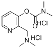 CAS#: 67049-84-7, Dimethylcarbamic acid (2-((dimethylamino)methyl)-3-pyridyl) ester dihydrochloride