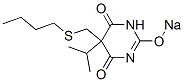 CAS#: 67050-75-3, 5-(Butylthiomethyl)-5-Isopropyl-2-Sodiooxy-4,6(1H,5H)-Pyrimidinedione