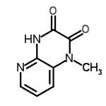 CAS#: 67074-71-9, 1-Methyl-1,4-dihydropyrido[2,3-b]pyrazine-2,3-dione