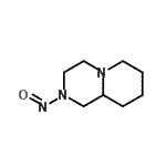 CAS#: 67092-59-5, 2-Nitrosooctahydro-2H-pyrido[1,2-a]pyrazine