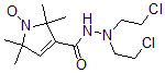 CAS 登录号:67128-86-3, 3-(二-(2-氯乙基)甲酰肼)-2,2,5,5-四甲基吡咯啉-1-氧基