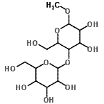 CAS#: 67145-39-5, Methyl 4-O-hexopyranosylhexopyranoside